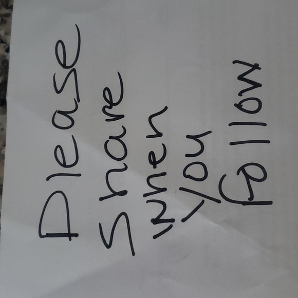 None Other - Follow & Share